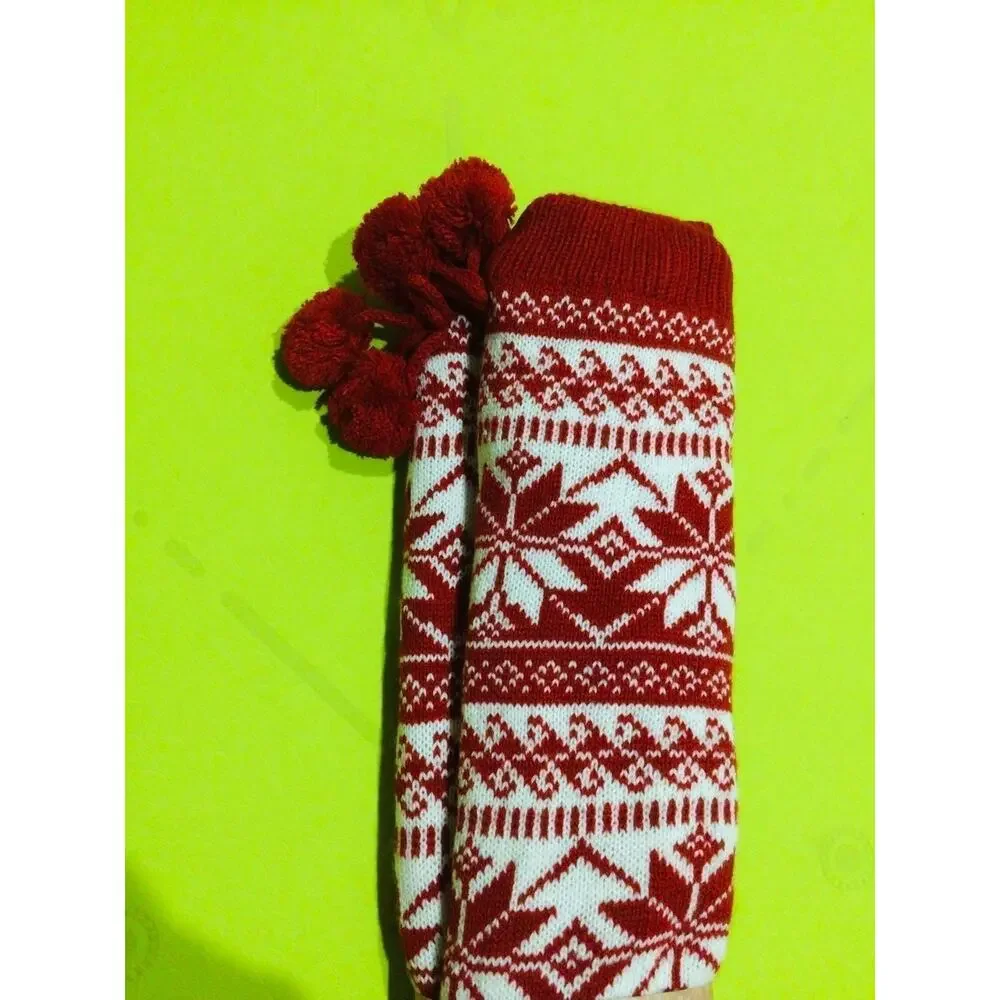 NWT❤️Women's MUK LUKS Pom Lounge Socks